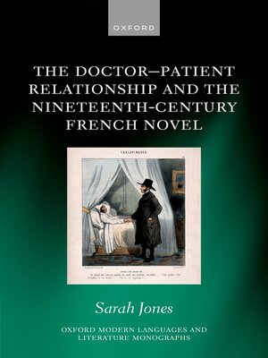 cover image of The Doctor-Patient Relationship and the Nineteenth-Century French Novel